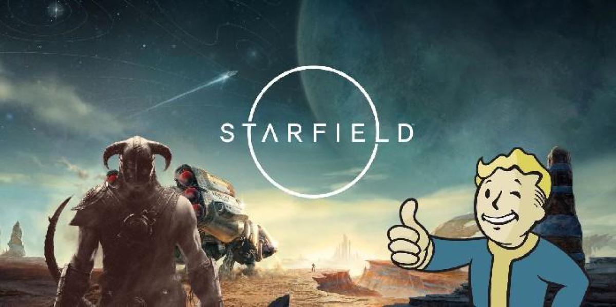 Starfield definitivamente parece Skyrim, Fallout in Space
