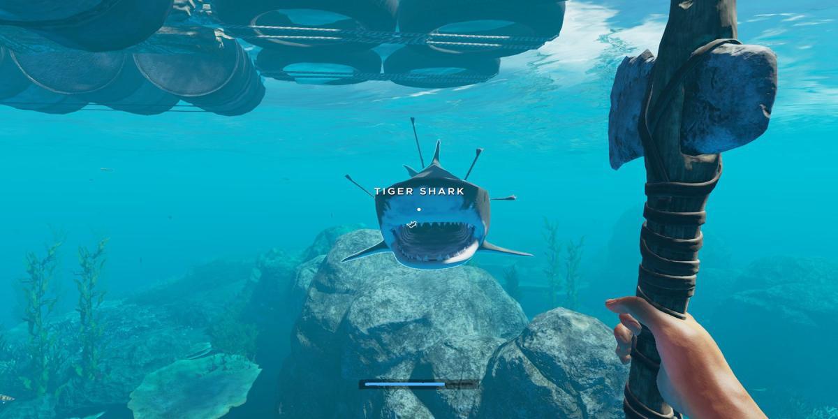 Stranded Deep: Como evitar tubarões (e como matá-los)