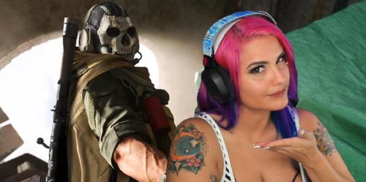 Streamer ZombiUnicorn está chamando o Facebook e Call of Duty por sexismo envolvendo o ator de Ghost