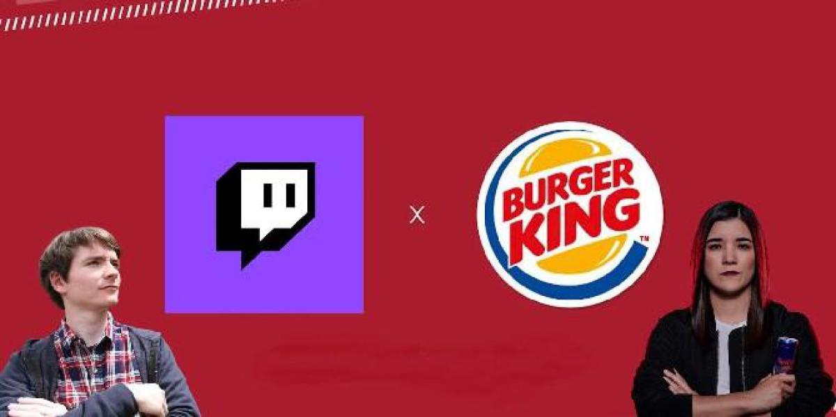 Streamers do Twitch criticam nova campanha publicitária de doação do Burger King