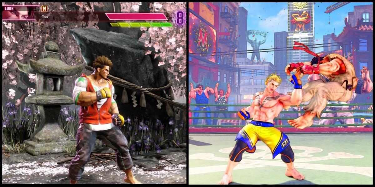 Uma comparação lado a lado da jogabilidade entre Street Fighter 6 e Street Fighter 5