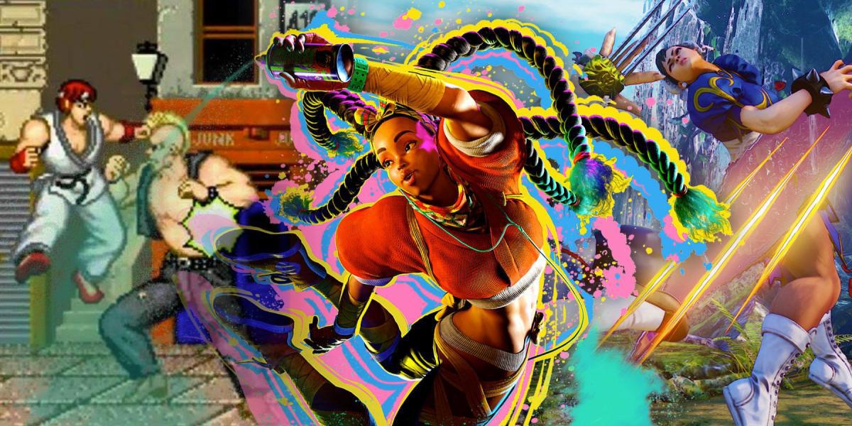 Street Fighter 6 parece um avanço para a franquia colorida