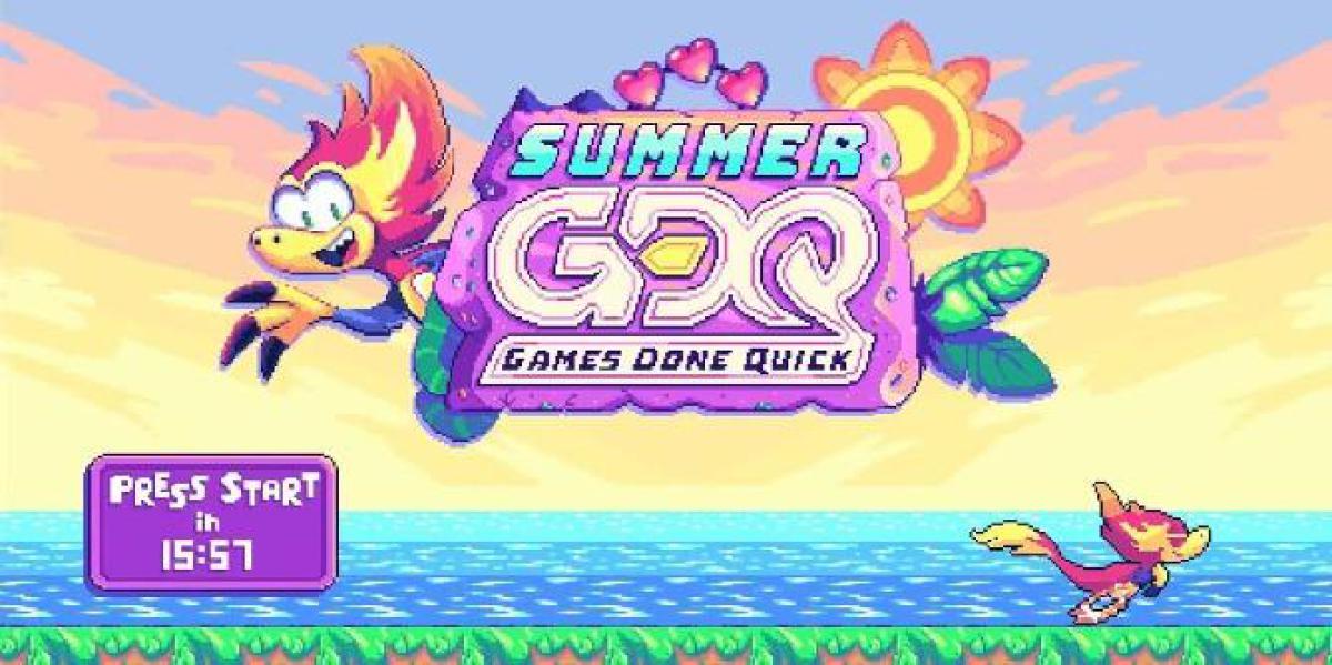 Summer Games Done Quick 2020 está ficando online
