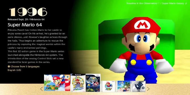 Super Mario 3D All-Stars revela tela do menu principal