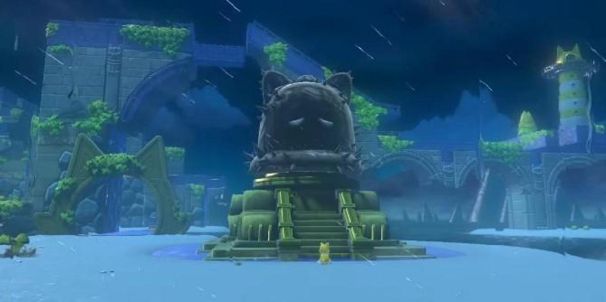 Super Mario 3D World + Bowser s Fury Leaves em uma sugestiva ponte
