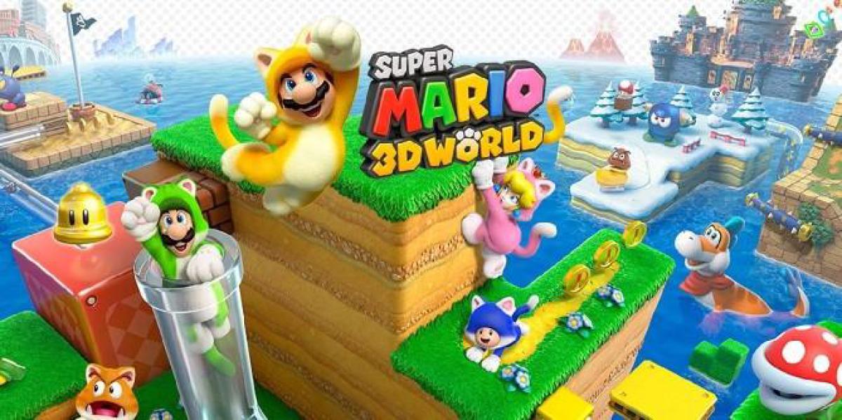 Super Mario 3D World + Bowser s Fury: World 6-6 Green Stars & Stamp Location