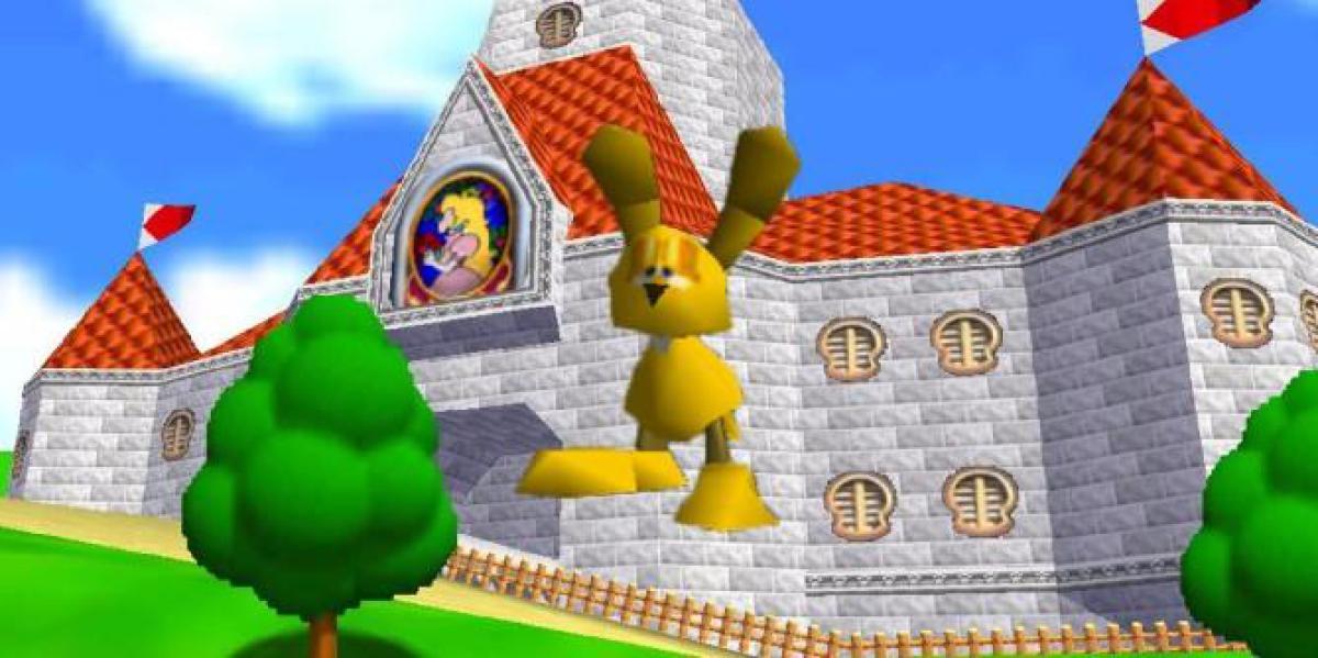 Super Mario 64: Como pegar o coelho