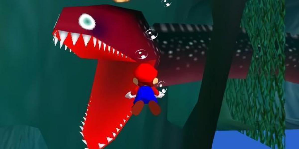 Super Mario 64: Saque no Guia do Navio Afundado