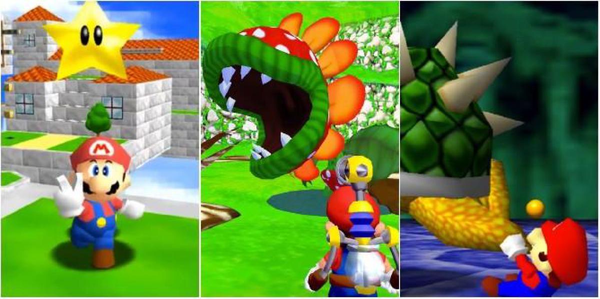 Super Mario 64 vs Super Mario Sunshine – Qual é o melhor jogo?