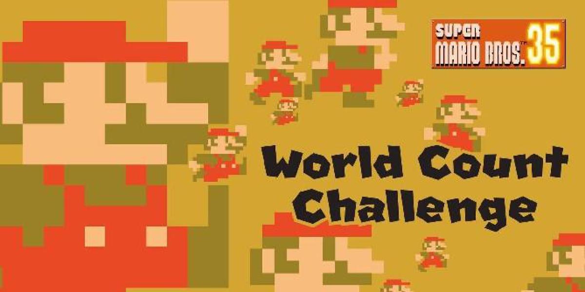 Super Mario Bros. 35 Bowser Kill Challenge atinge metade do seu objetivo