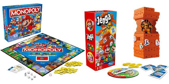 Super Mario comemora 35 anos com novos conjuntos Jenga e Monopoly
