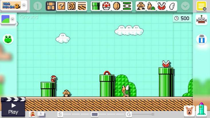 Super Mario Maker original Wii U desligando