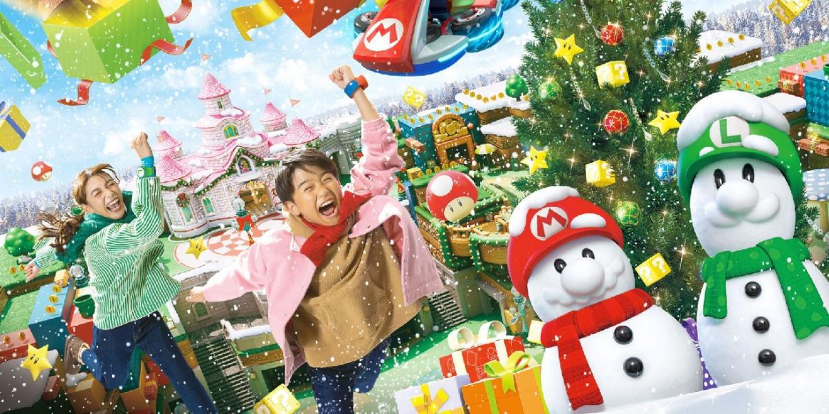 Super Nintendo World Holiday Collection está à venda