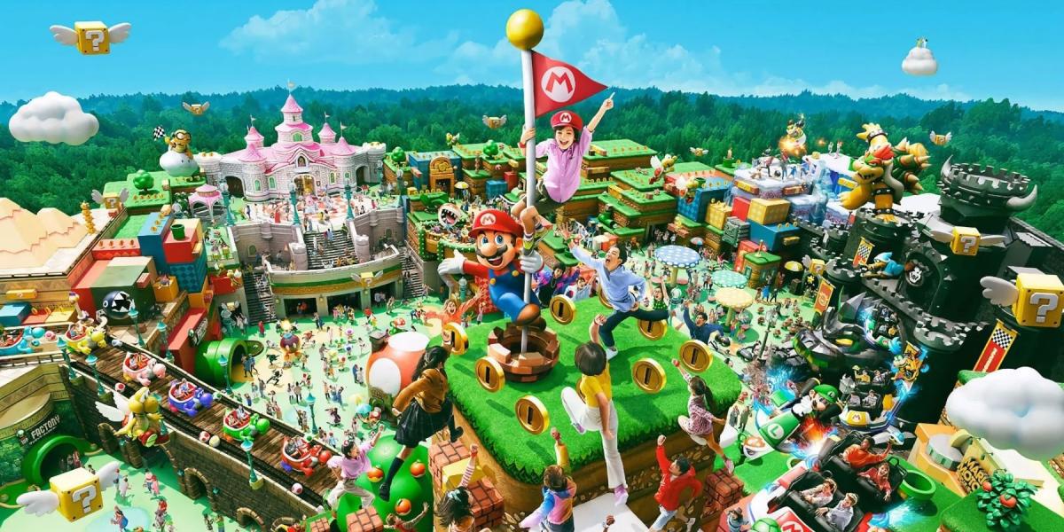 Super Nintendo World Preview oferece uma primeira olhada no mais novo parque temático da Universal Studios