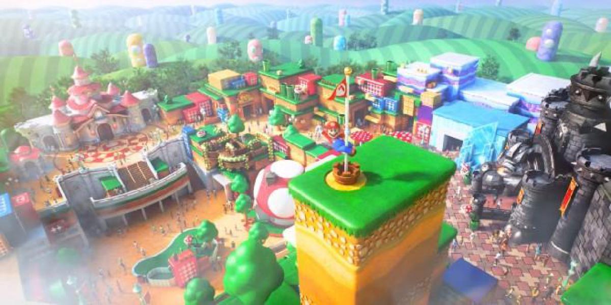 Super Nintendo World tem trem com tema de Super Mario