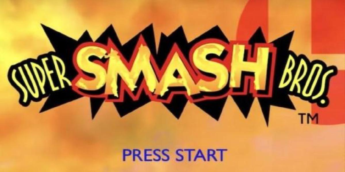 Super Smash Bros. no Nintendo 64 originalmente tinha ataques Smash finais