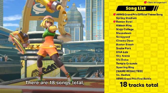 Super Smash Bros. Ultimate ARMS DLC tem 18 novas músicas