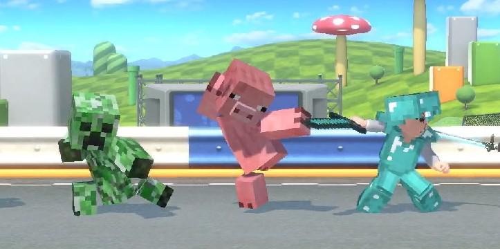 Super Smash Bros. Ultimate Minecraft Mii Costumes incluem Creepers, Diamond Armor e muito mais