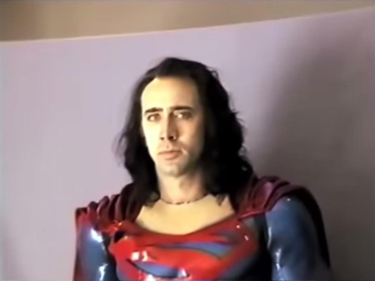 Nicolas Cage Super-Homem O Flash