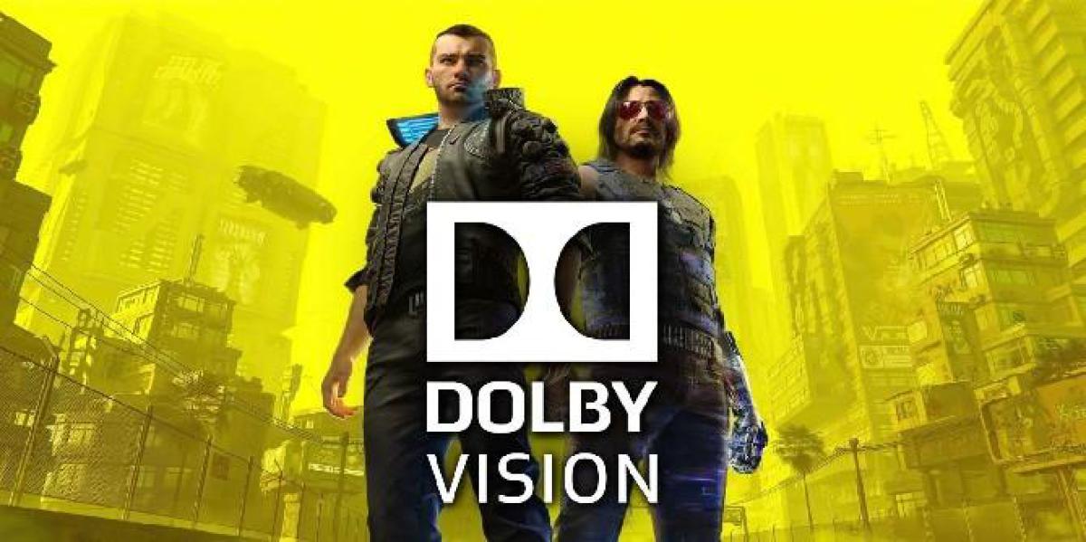 Suporte a Cyberpunk 2077 Dolby Vision será lançado no próximo ano