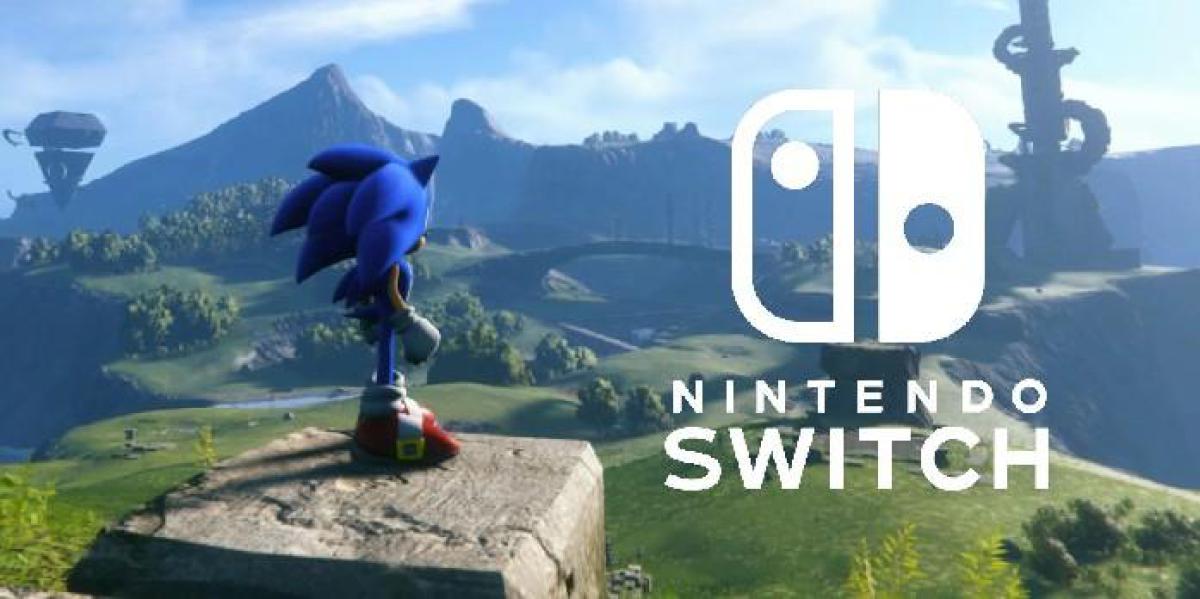 Tamanho do arquivo Sonic Frontiers para Nintendo Switch parece ter sido revelado