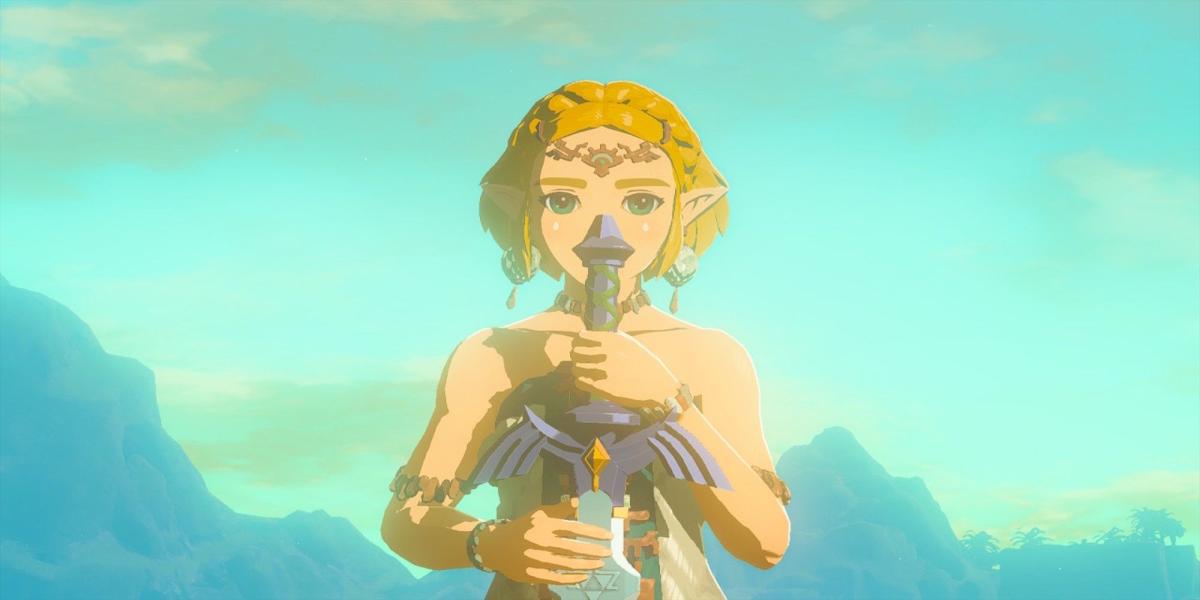 Zelda em The Legend of Zelda Lágrimas do Reino