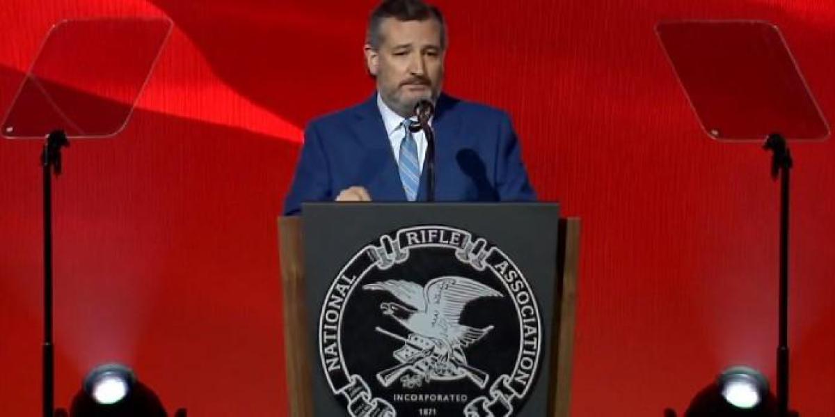Ted Cruz culpa videogames violentos por tiroteios em massa enquanto falava na convenção da NRA