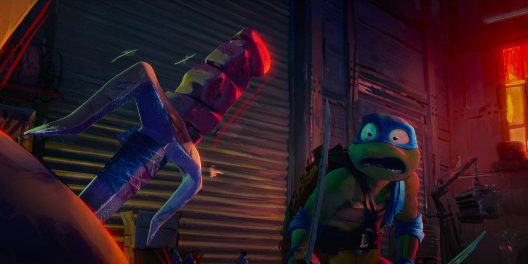 Leonardo fica chocado no trailer de Teenage Mutant Ninja Turtles: Mutant Mayhem
