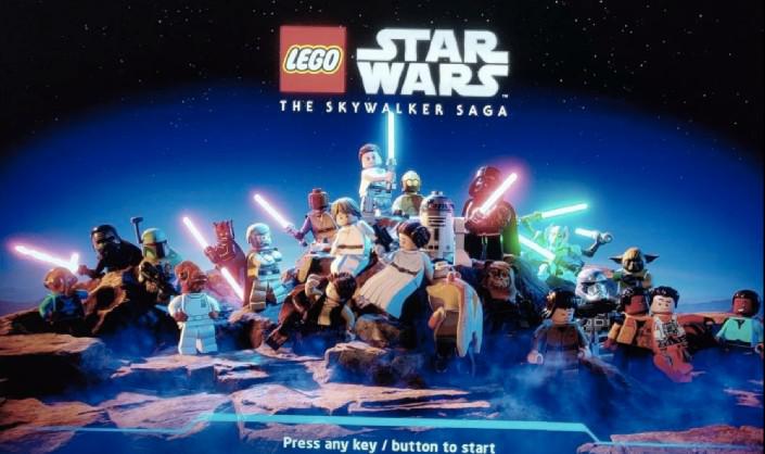 Tela de inicialização de LEGO Star Wars: The Skywalker Saga vazou online