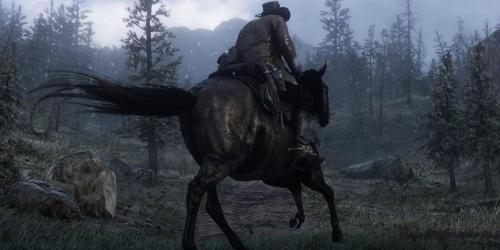 Tentativa de domar cavalo em RDR2 acaba em tragédia