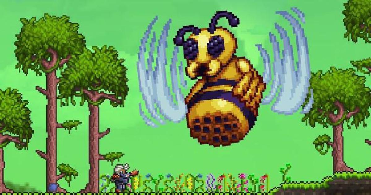 Terraria: como encontrar (e derrotar) a abelha rainha