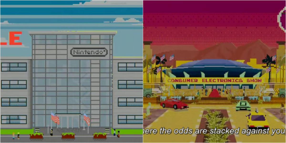 cenas animadas em Tetris, o filme