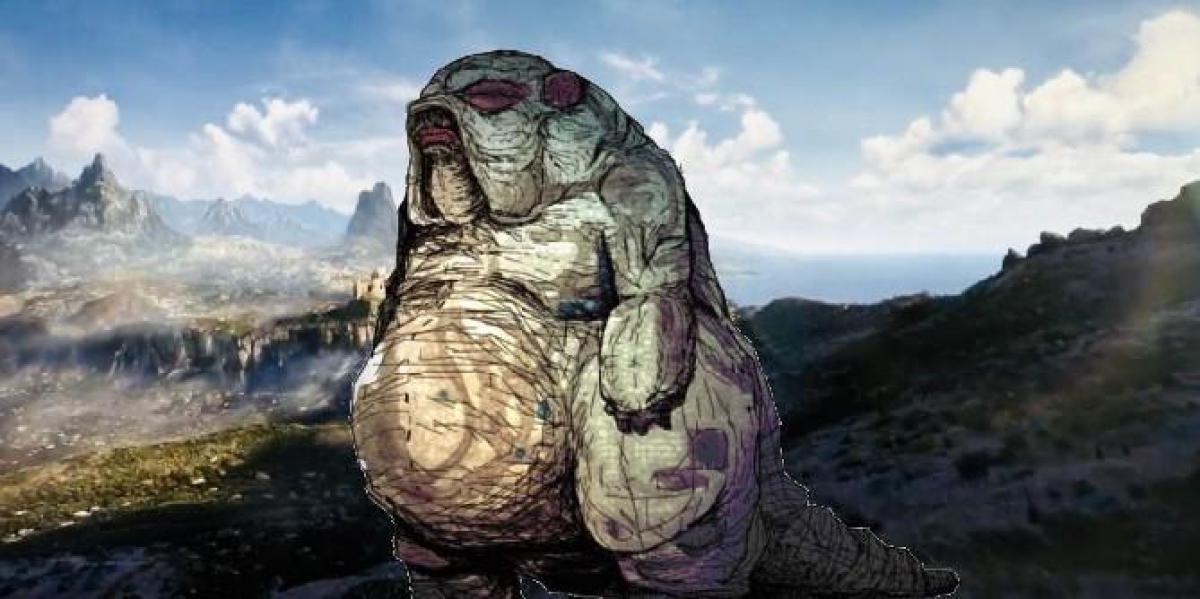 The Elder Scrolls 6 deve mostrar seus Sloads inspirados em Jabba the Hutt