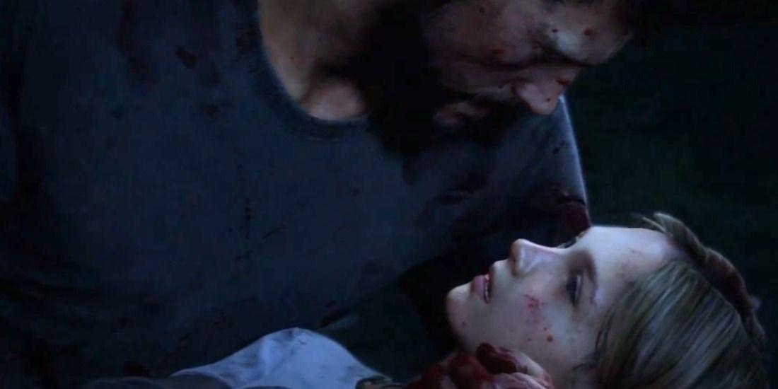 Sarah e Joel em The Last of Us