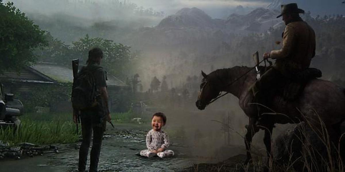 The Last of Us 2 e Red Dead Redemption 2 Ter um bebê seria o jogo perfeito