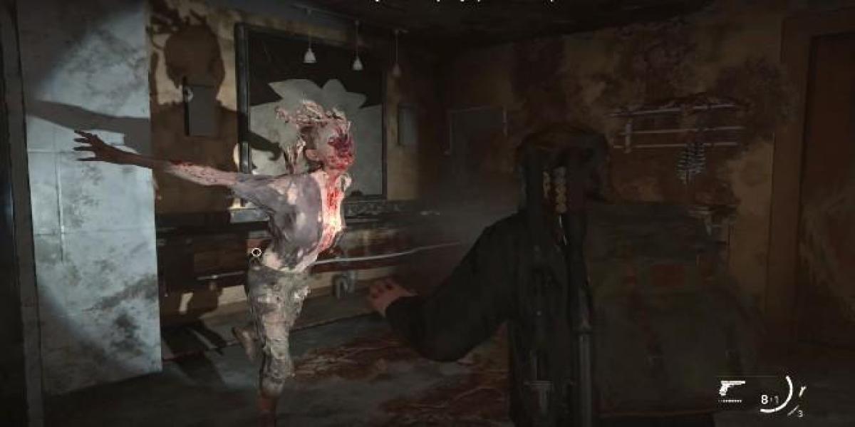 The Last of Us 2 Player luta contra Stalkers com as mãos nuas e não sofre danos