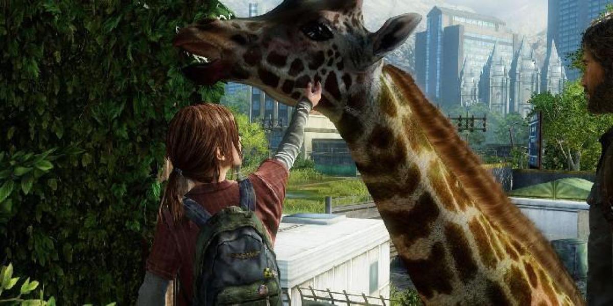 The Last of Us Part 1 atualiza a cena da girafa com feedback tátil