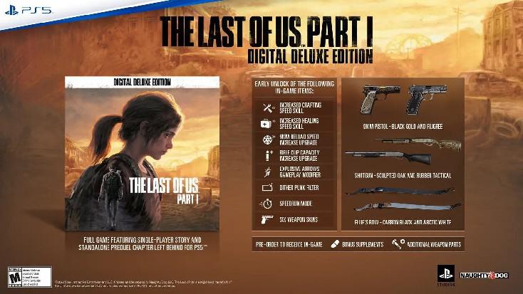The Last of Us PS5 Remake Pré-venda e bônus de edição especial revelados