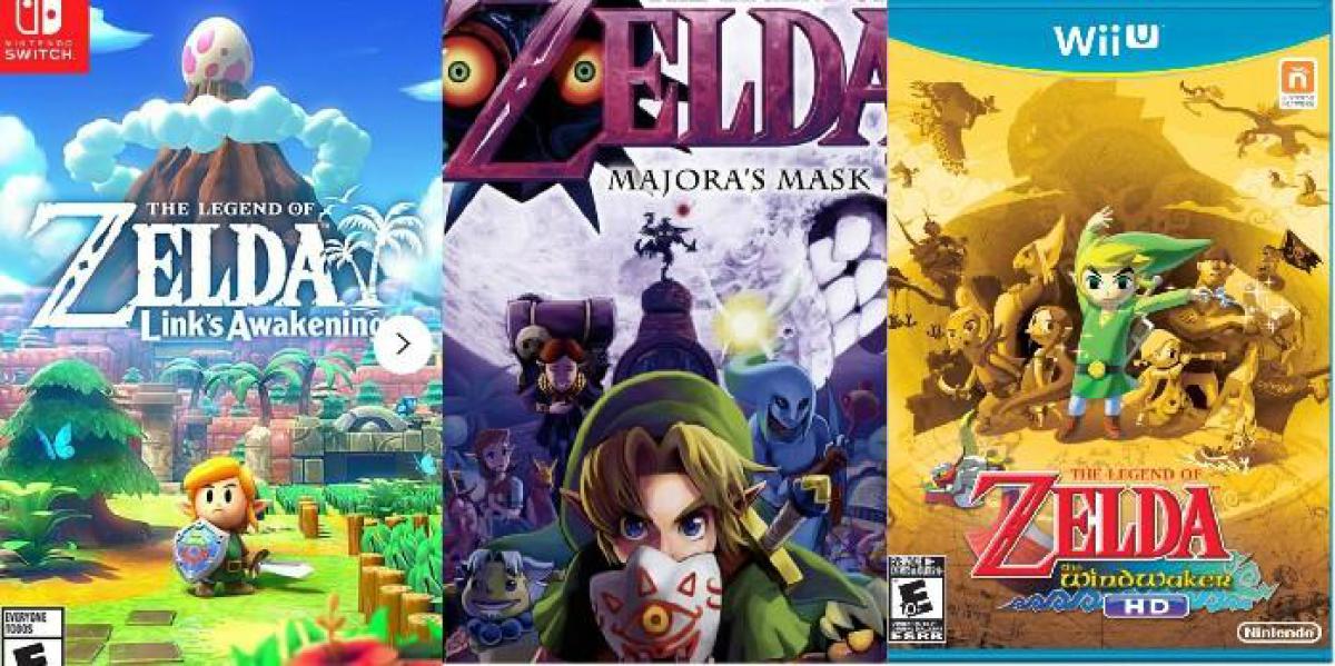 The Legend Of Zelda: 8 jogos com a melhor arte de capa, classificados