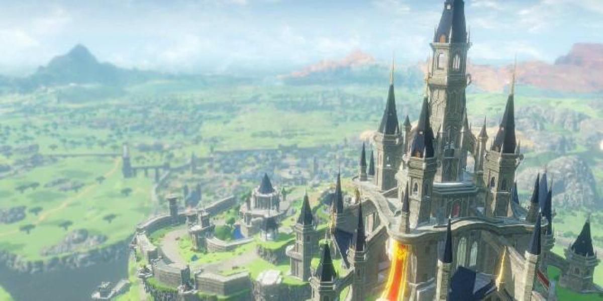 The Legend of Zelda: Breath of the Wild Mod renova o Castelo de Hyrule