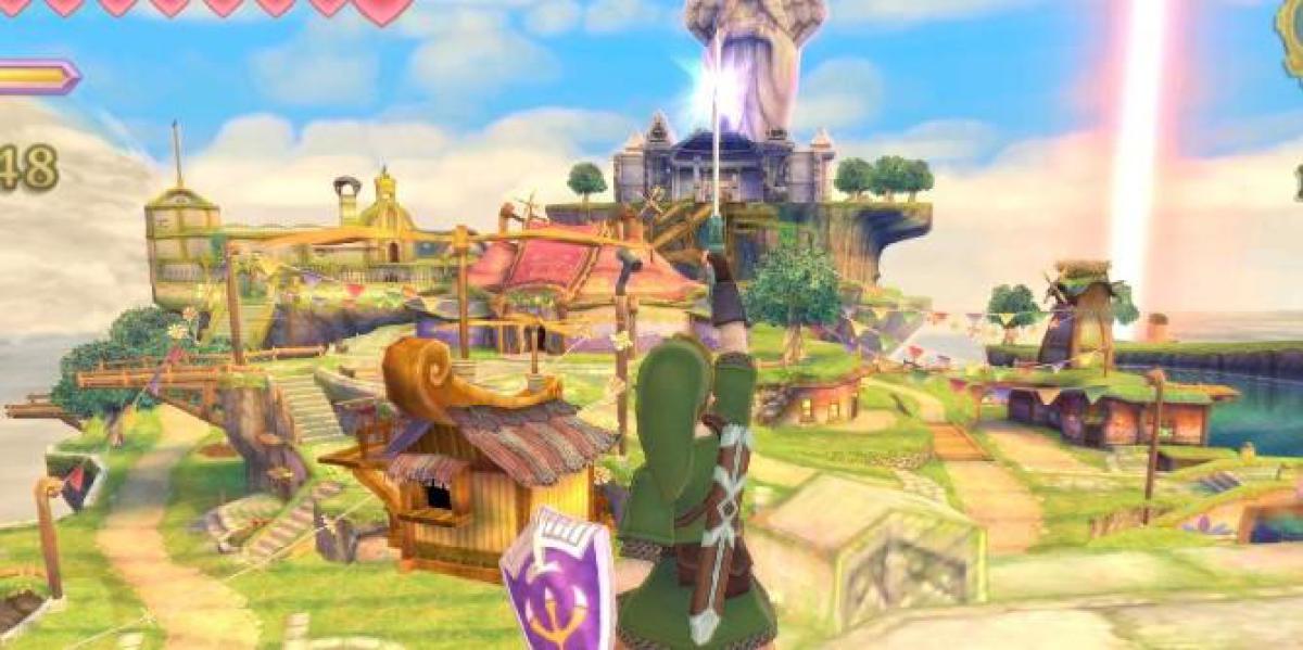 The Legend of Zelda: Skyward Sword HD Motion Controls são mais suaves e mais intuitivos