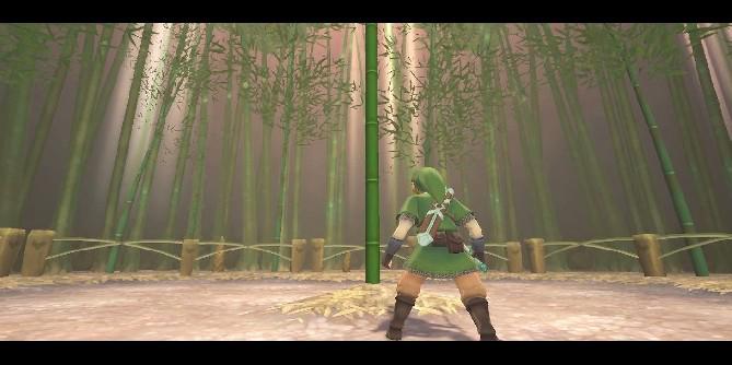 The Legend of Zelda: Skyward Sword HD - Recompensas do jogo de corte de bambu