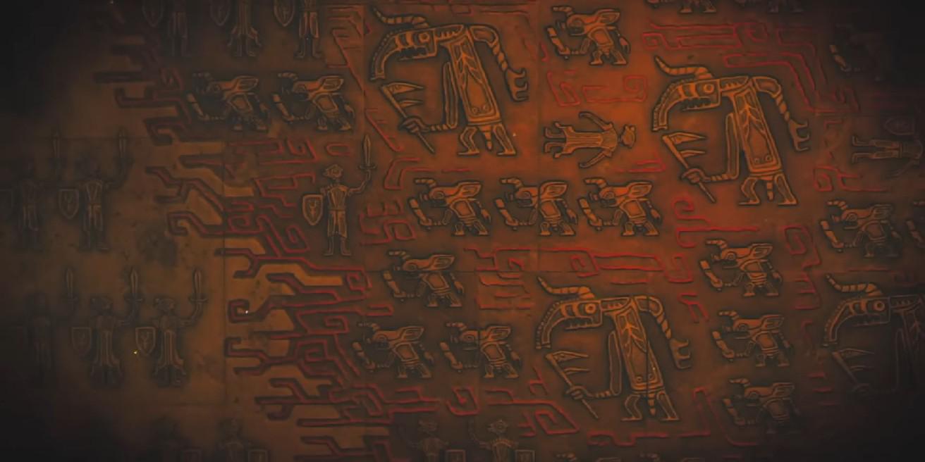 The Legend of Zelda: Tears of the Kingdom s Murals pode estar escondendo detalhes importantes