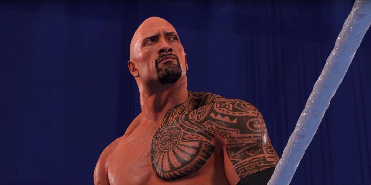 The Lock: The Rock reimaginado em WWE 2K23
