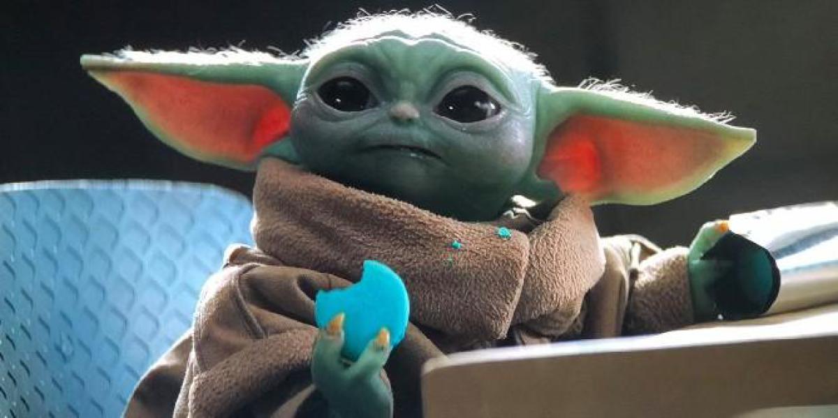 The Mandalorian Fan Art imagina um Sith Baby Yoda