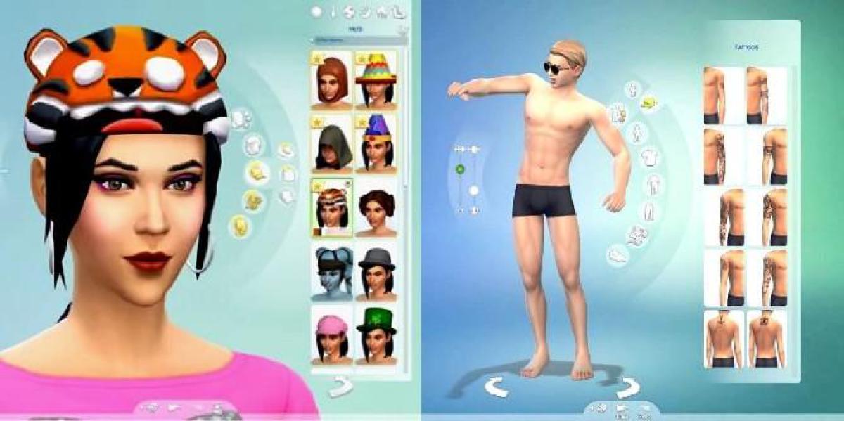 The Sims: 10 dicas estranhas de personalização de personagens que você nem sabia que existiam
