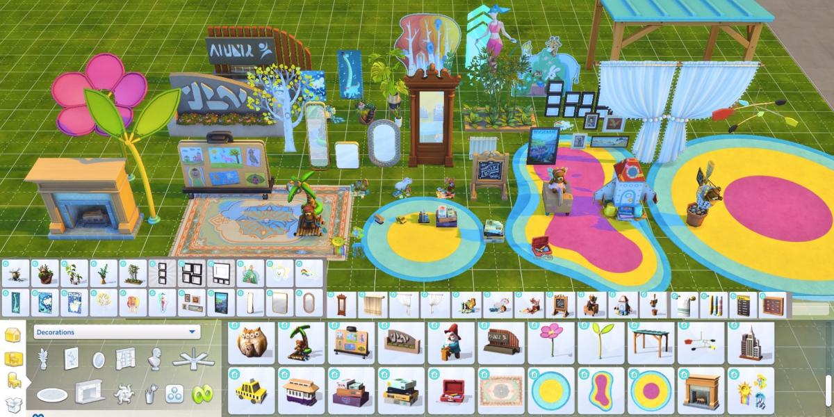 Decorações The Sims 4 Crescendo Juntos