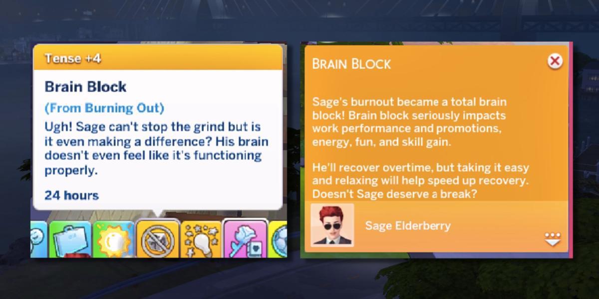 Bloco Cerebral do The Sims 4 Crescendo Juntos