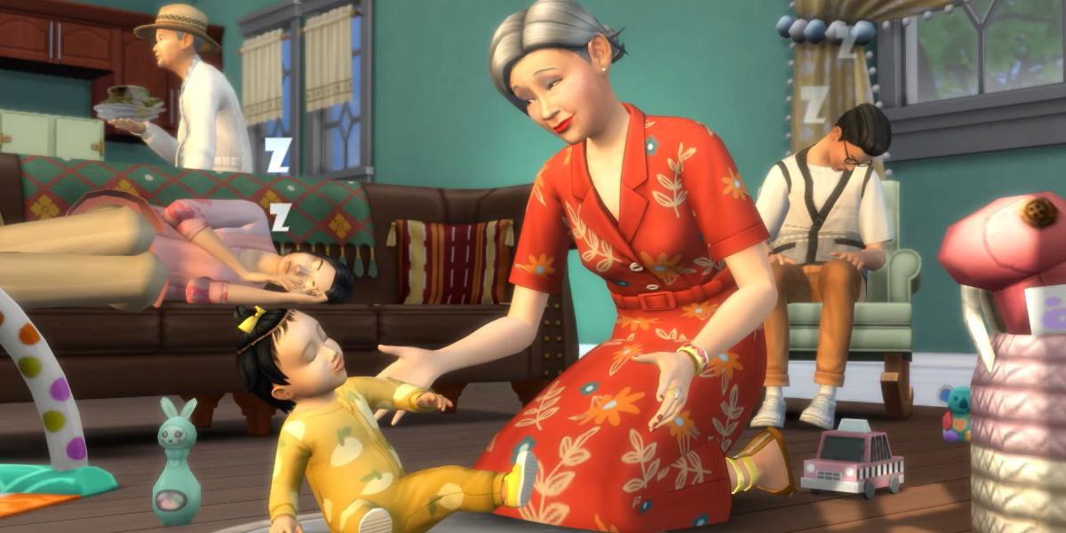 Família The Sims 4 Crescendo Juntos