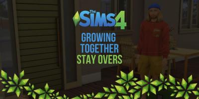 The Sims 4: Growing Together – Stay Overs e Eventos Sociais para uma Experiência Imersiva